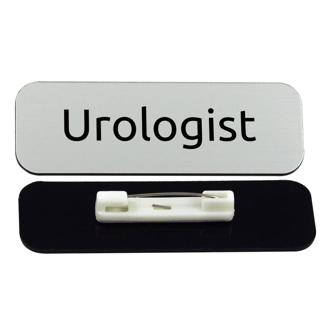 Urologist 1 x 3" Rounded Corner Name Badge | Medical Specialism Badges