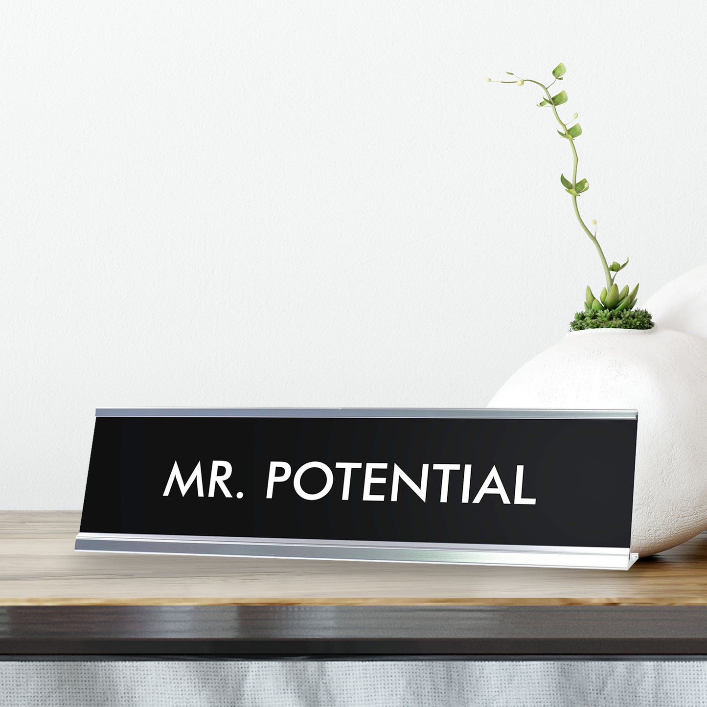 MR. POTENTIAL Novelty Desk Sign