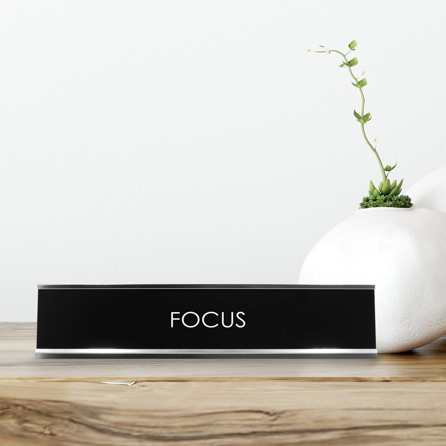 Focus Novelty Desk Sign