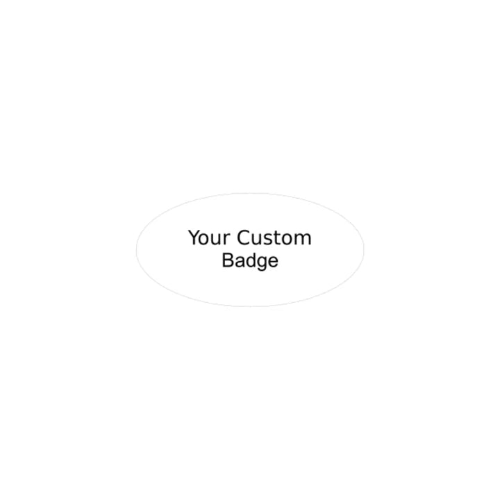 Custom 1x3 Apple Badge - Custom Personalized Name Badge
