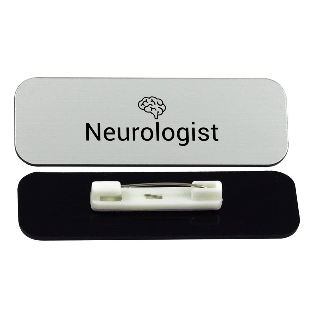 Neurologist 1 x 3" Rounded Corner Name Badge | Medical Specialism Badges