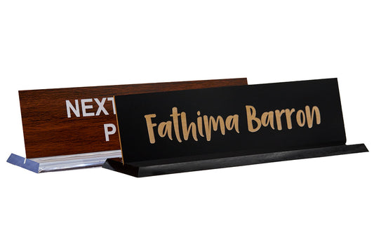 Acrylic Base Desk Sign