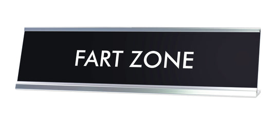 FART ZONE Novelty Desk Sign