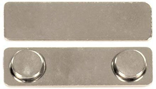 Magnetic Name Badge Tag Fastener Backing with Adhesive