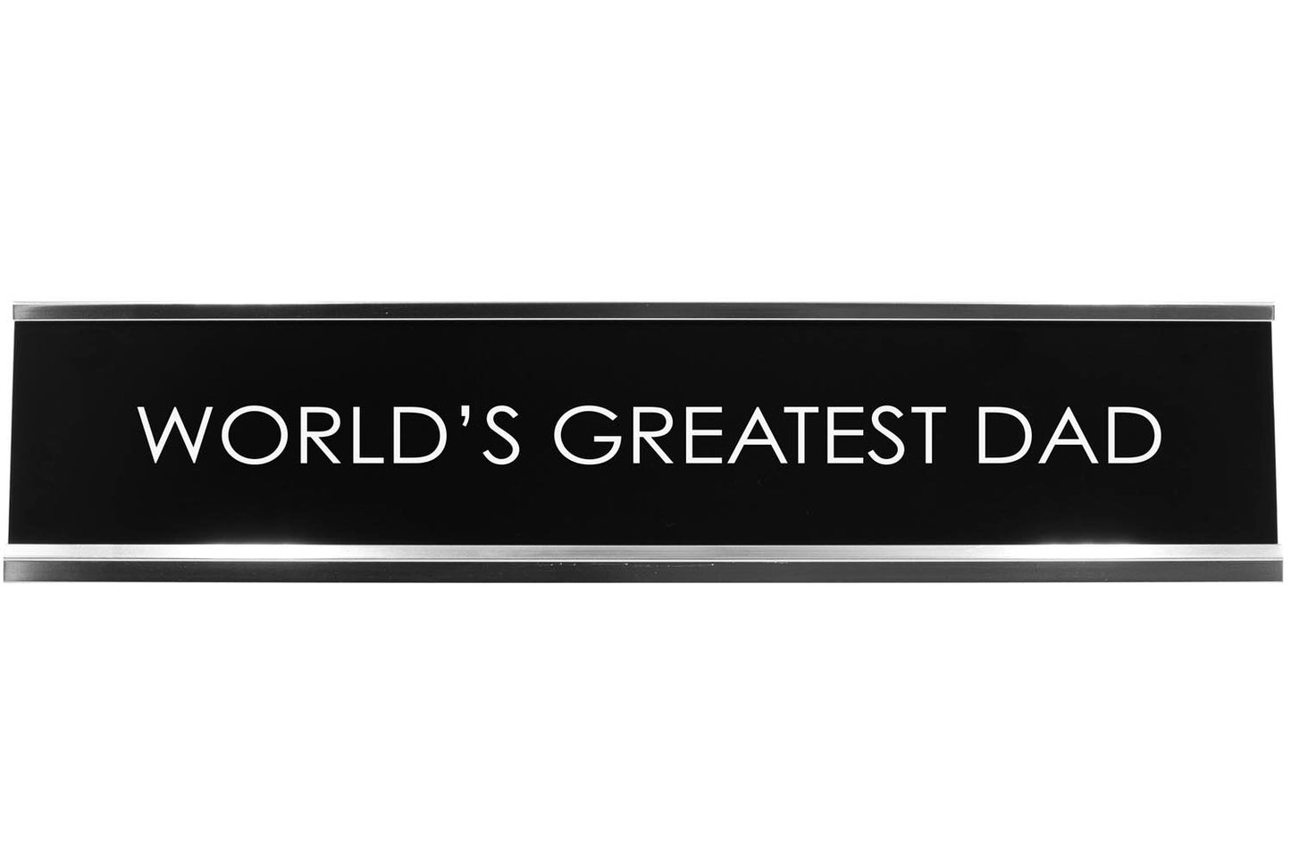 World's Greatest Dad Novelty Desk Sign