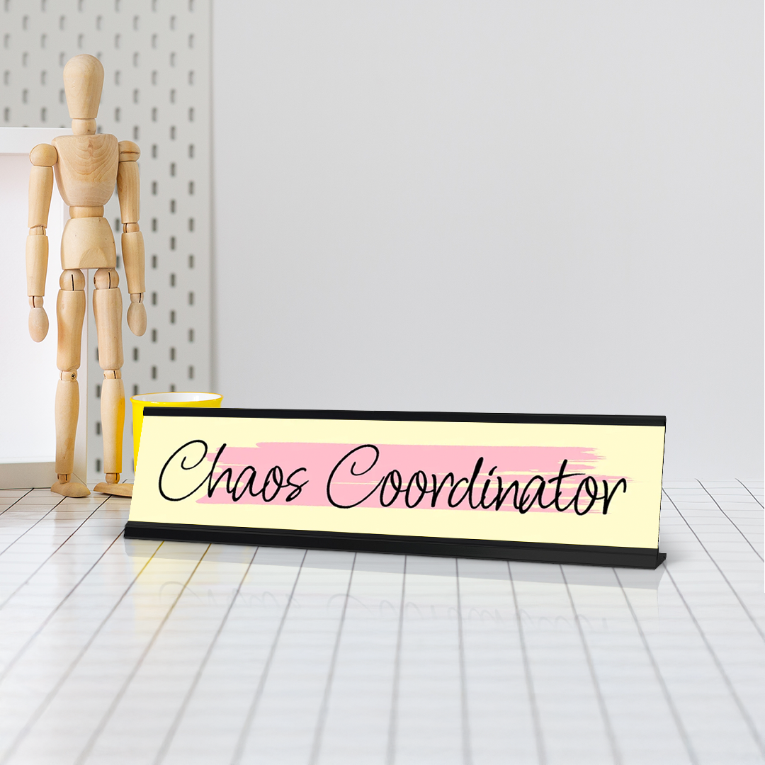 Employee of the Month, Floral Designer Desk Sign (2 x 8")