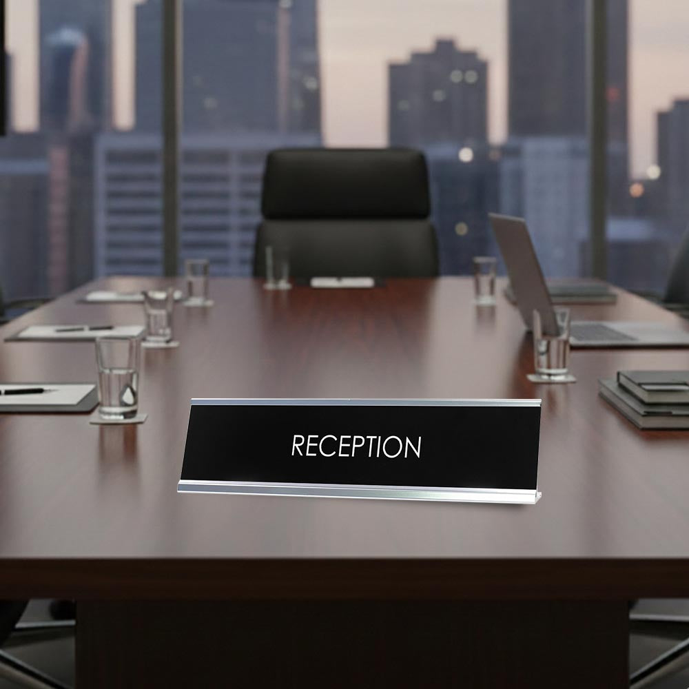 Reception Novelty Desk Sign