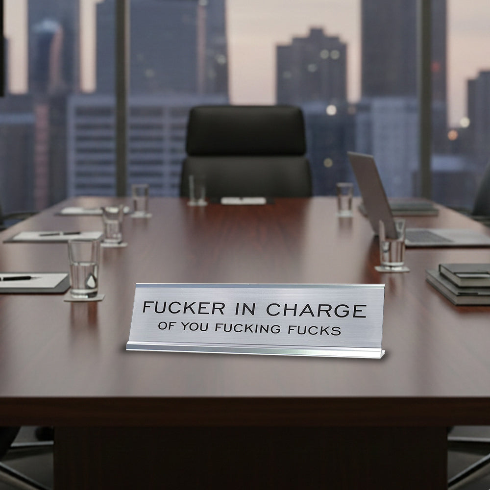 I Can't Even Novelty Desk Sign