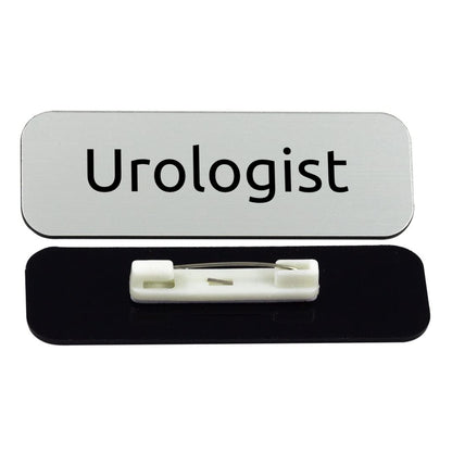 Urologist 1 x 3" Rounded Corner Name Badge | Medical Specialism Badges