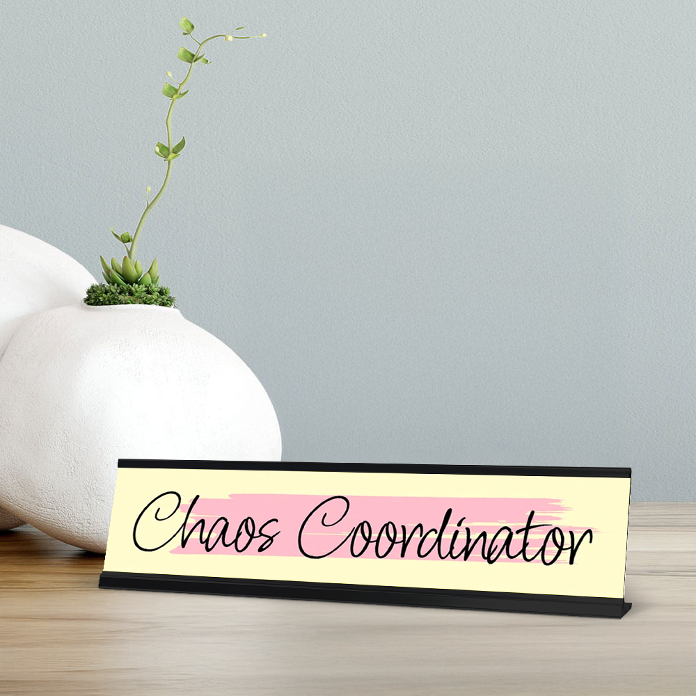Employee of the Month, Floral Designer Desk Sign (2 x 8")