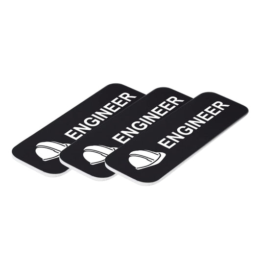 Engineer 1 x 3" Name Tag/Badge - Name Tag Badge