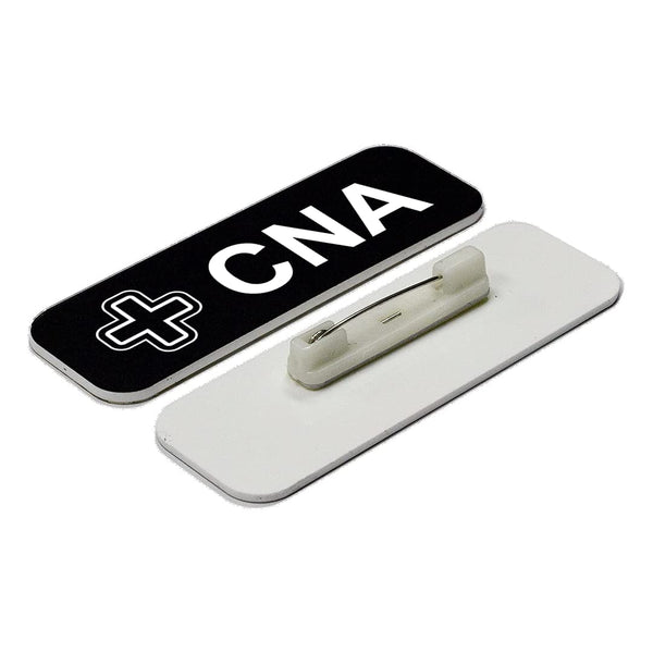 CNA 1 x 3" Name Tag/Badge, (3 Pack)