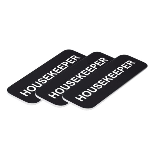 Housekeeper 1 x 3" Name Tag/Badge - Name Tag Badge