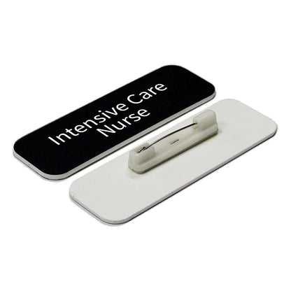 Intensive Care Nurse 1 x 3" Rounded Corner Name Badge | Medical Specialism Badges