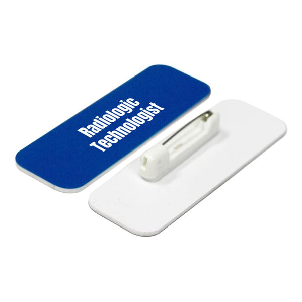 Radiologic Technologist 1 x 3" Rounded Corner Name Badge | Medical Specialism Badges