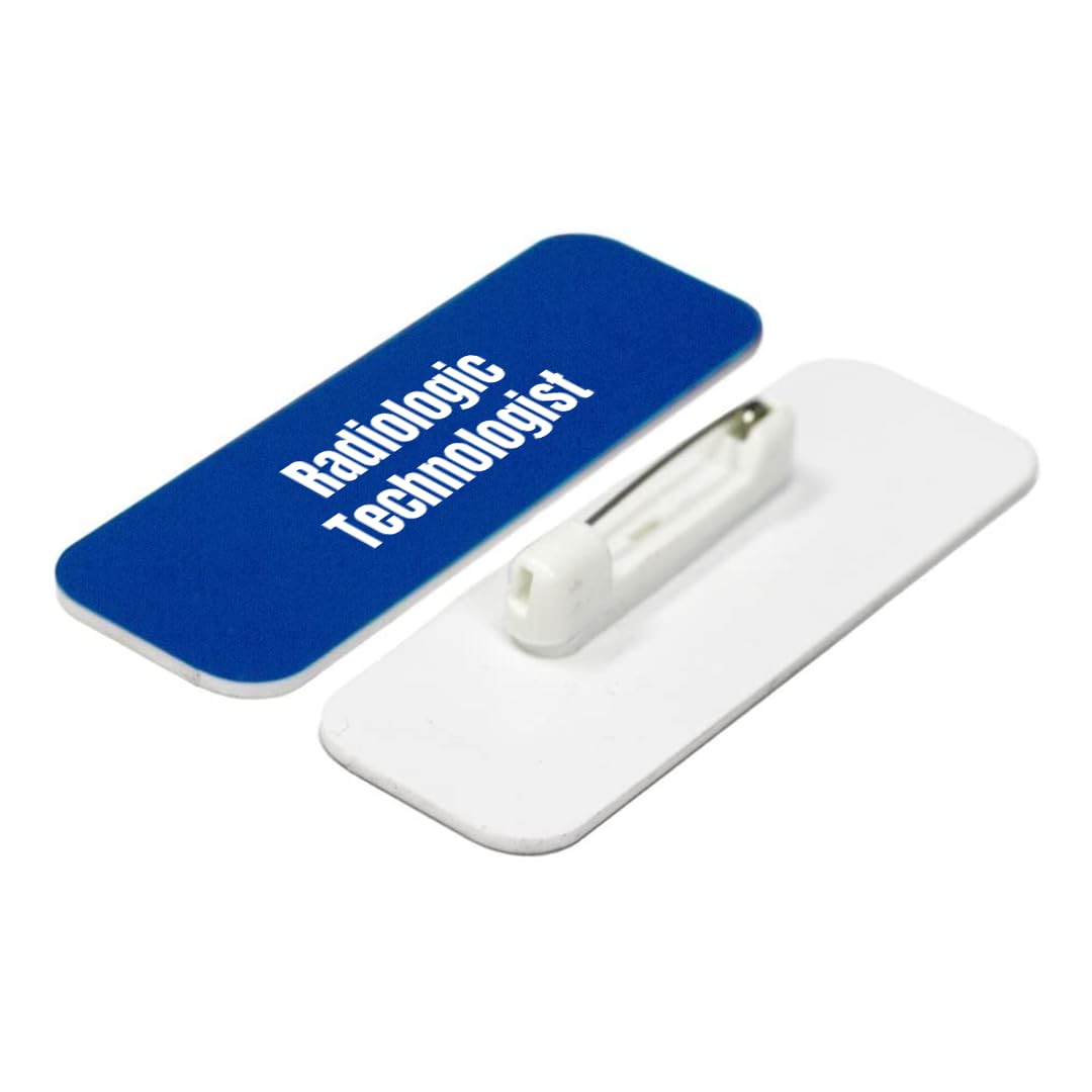 Radiologic Technologist 1 x 3" Rounded Corner Name Badge | Medical Specialism Badges
