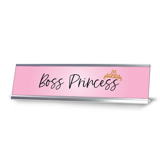 Boss Princess Desk Sign - Office Desk Sign