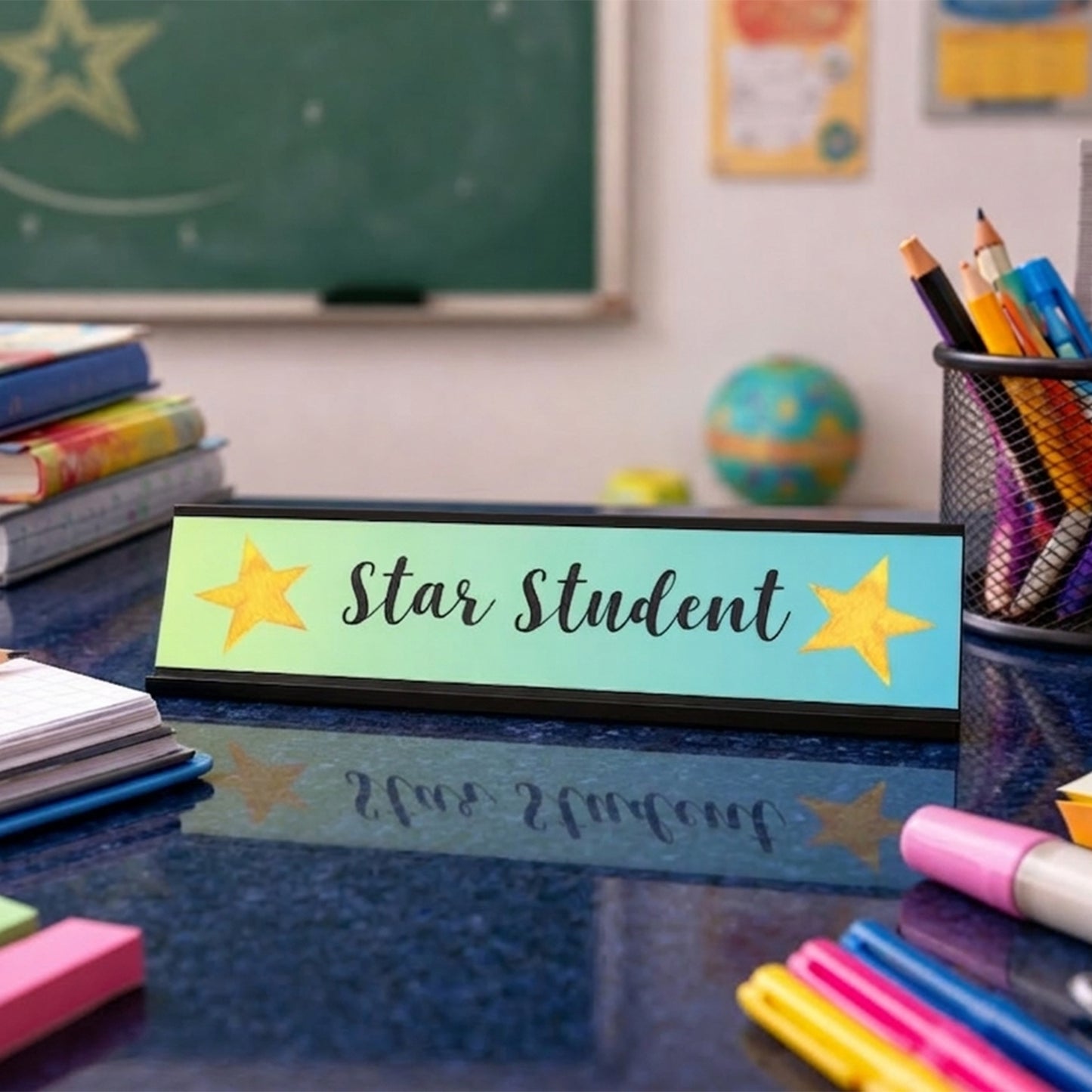 Star Student, Achievement Award Desk Sign (2 x 8")