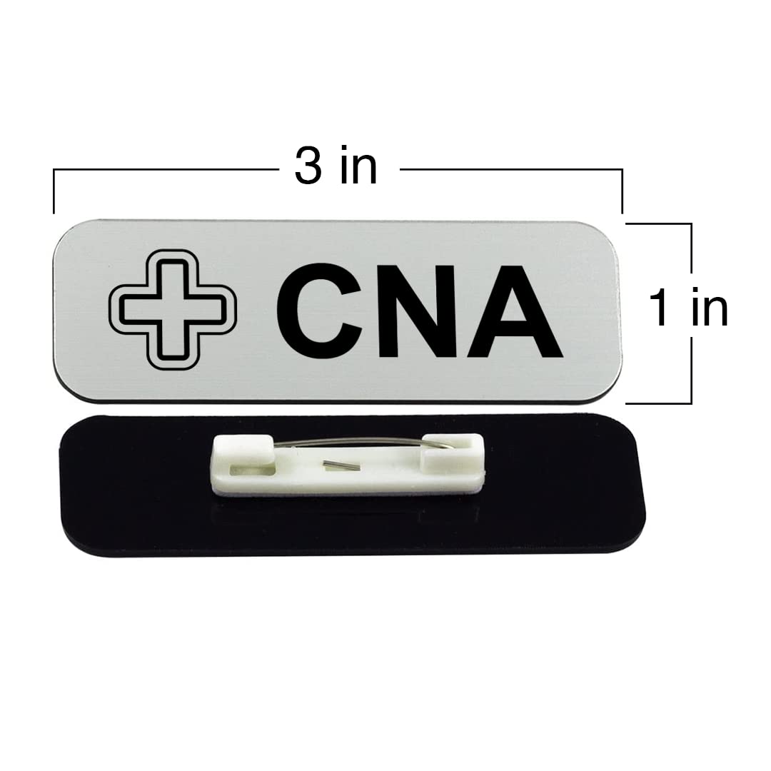 CNA 1 x 3" Name Tag/Badge, (3 Pack)