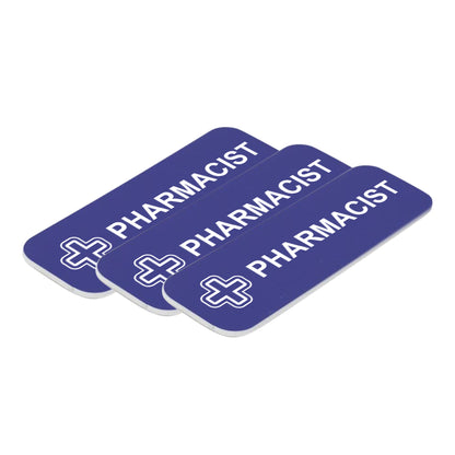 Pharmacist 1 x 3" Name Tag/Badge, (3 Pack)