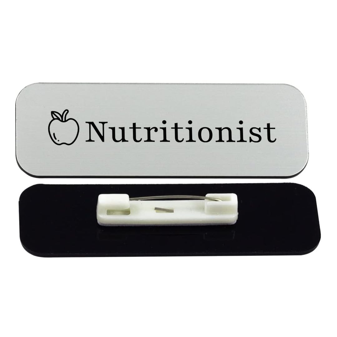 Nutritionist 1 x 3" Rounded Corner Name Badge | Medical Specialism Badges