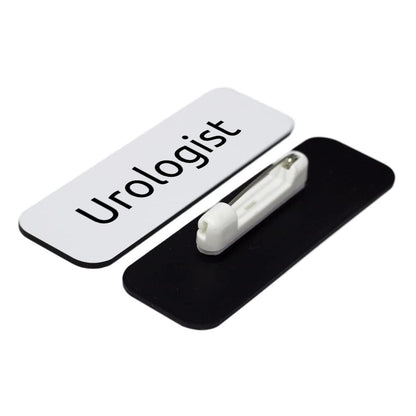 Urologist 1 x 3" Rounded Corner Name Badge | Medical Specialism Badges
