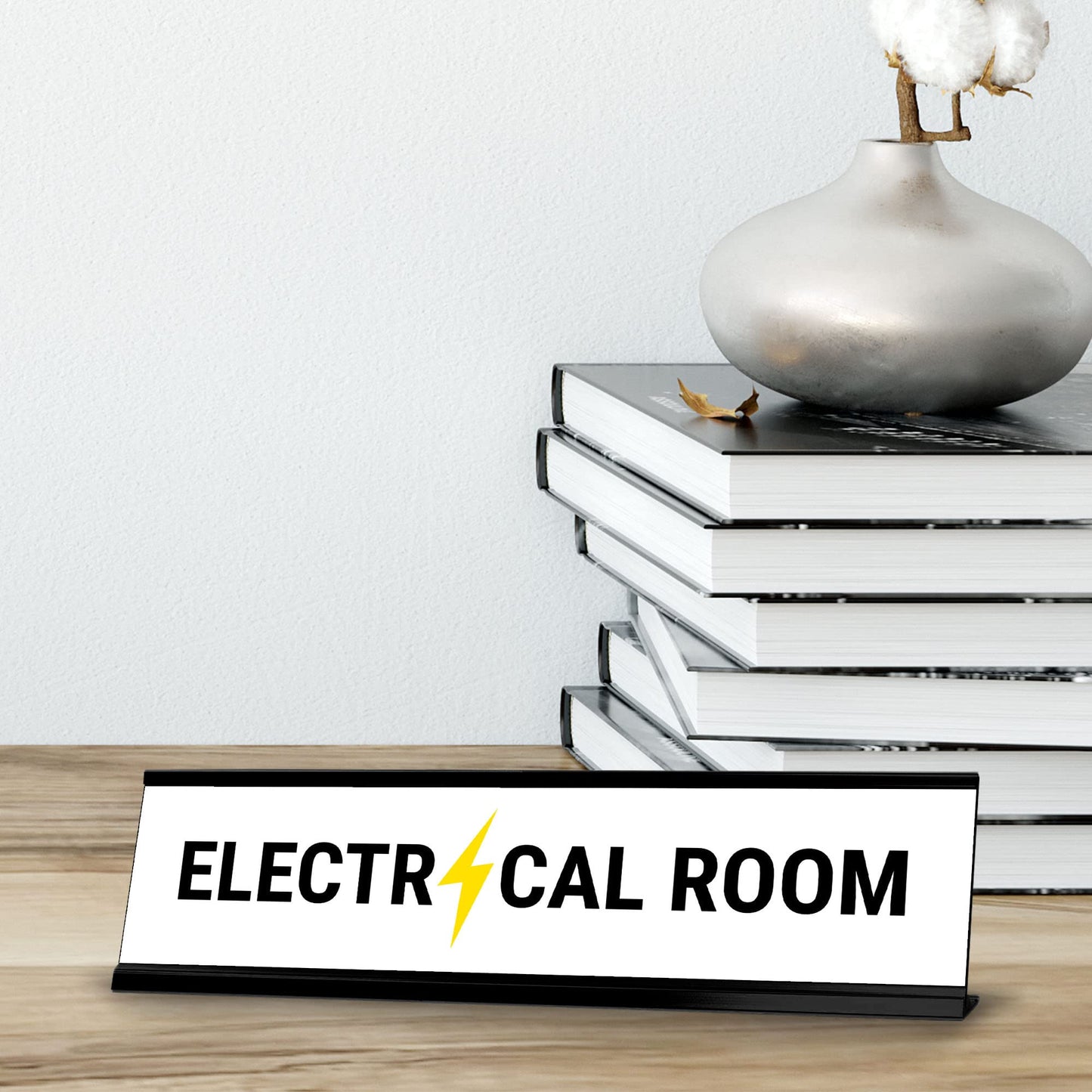 Electrical Room Desk Sign (2 x 8")