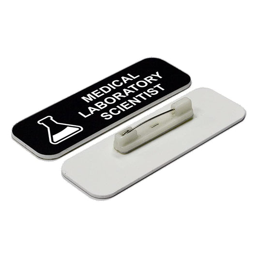 Medical laboratory scientist 1 x 3" Name Tag/Badge - Name Tag Badge