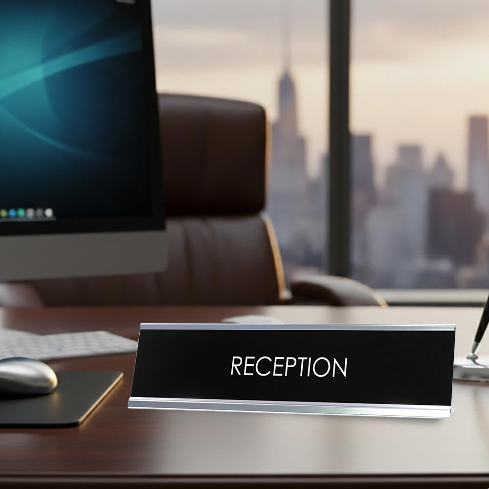 Reception Novelty Desk Sign