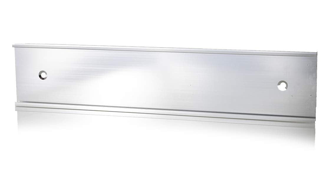 Office Wall Name Plate Holder - 2" x 8" / 2" x 10"