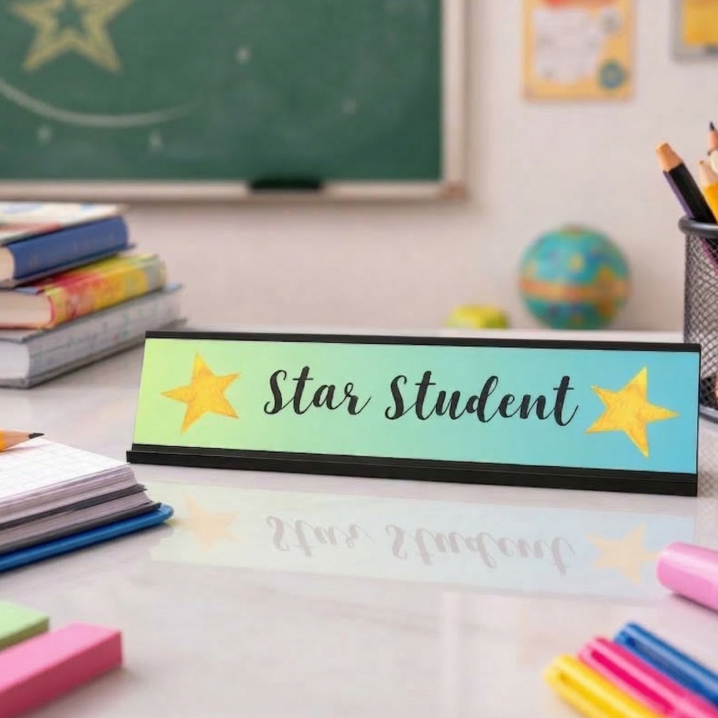 Star Student, Achievement Award Desk Sign (2 x 8")