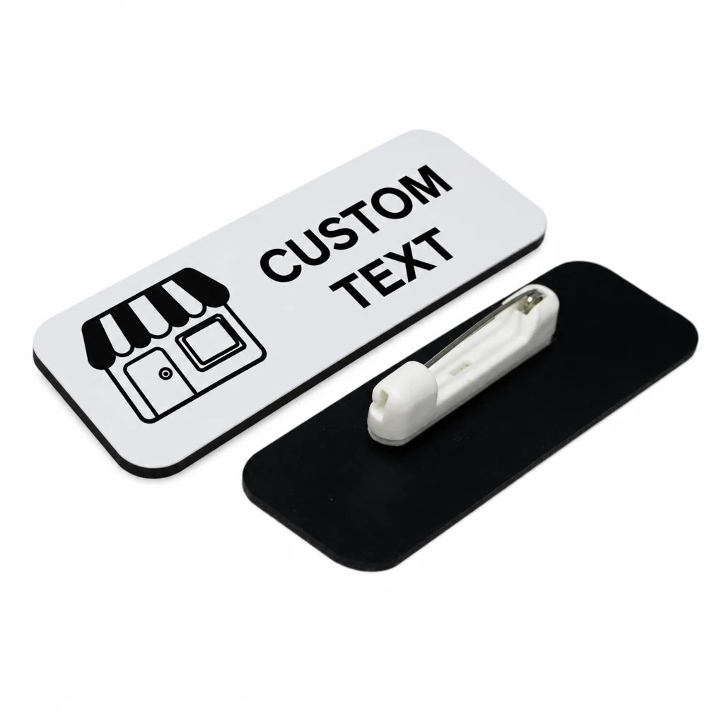 Custom 1x3 Storefront Badge