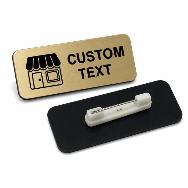 Custom 1x3 Storefront Badge