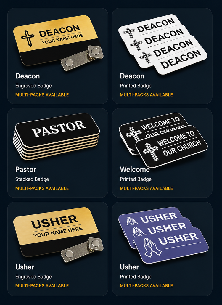 Multi-packs builtfor congregations.