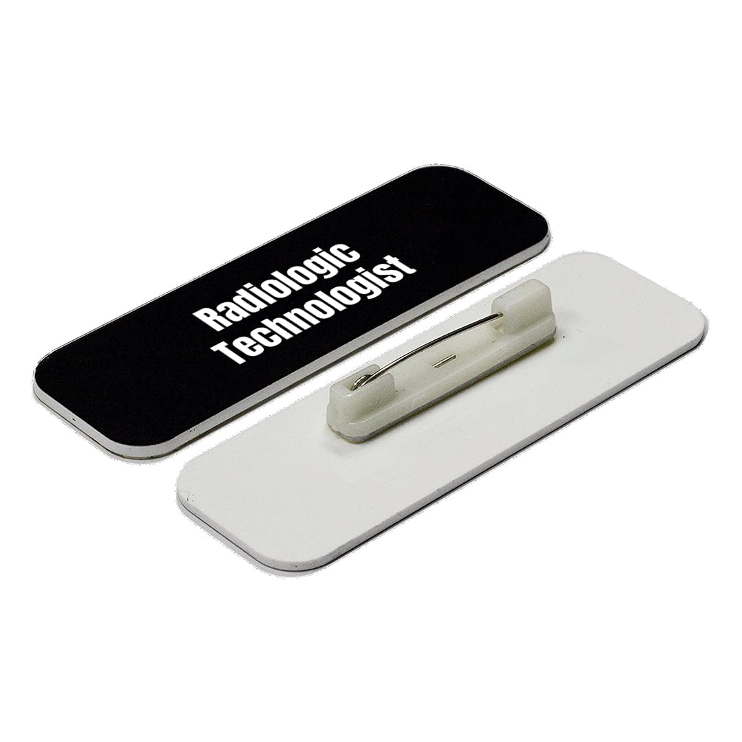 Radiologic Technologist 1 x 3" Rounded Corner Name Badge | Medical Specialism Badges