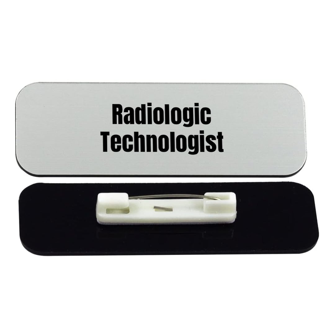 Radiologic Technologist 1 x 3" Rounded Corner Name Badge | Medical Specialism Badges