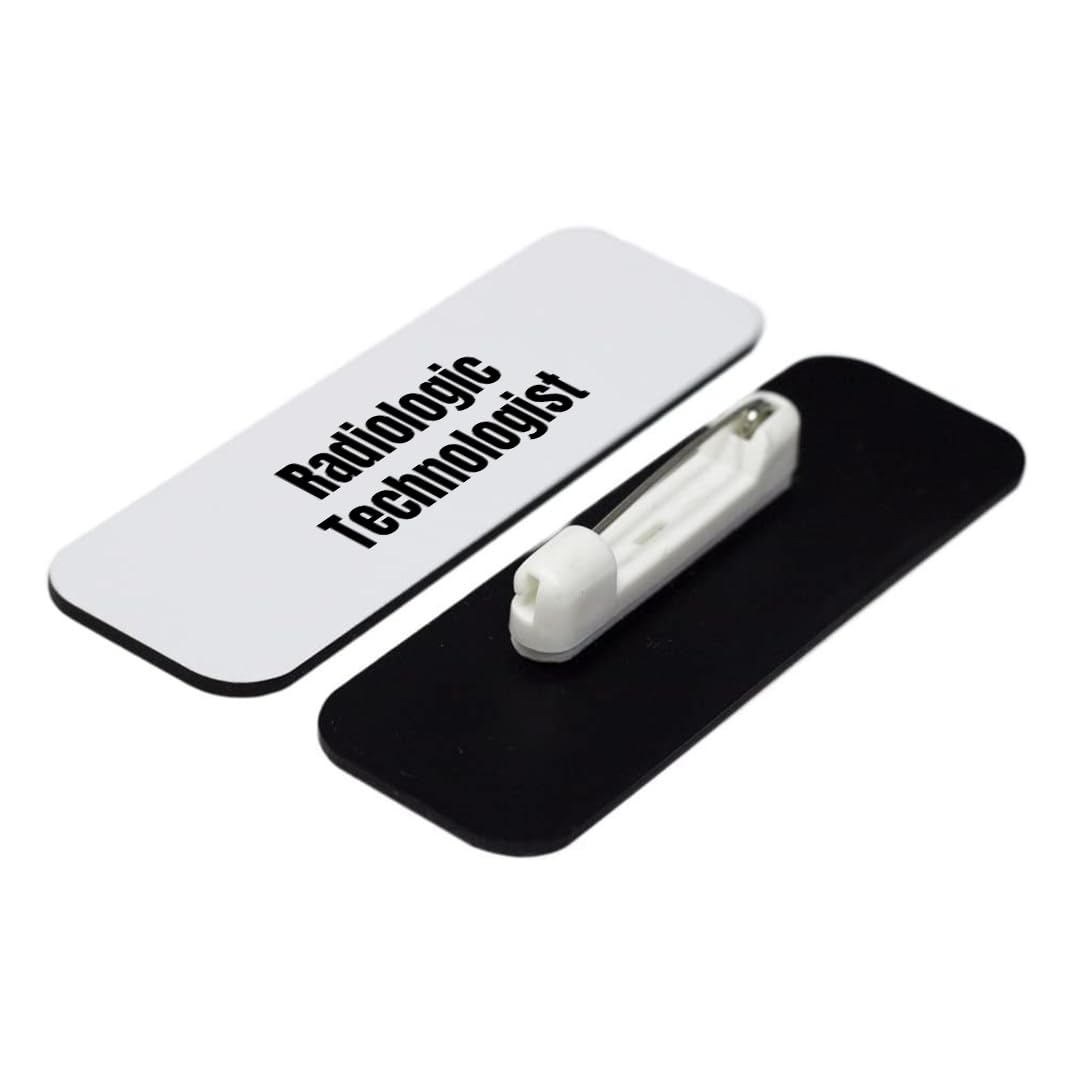 Radiologic Technologist 1 x 3" Rounded Corner Name Badge | Medical Specialism Badges