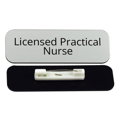 Licensed Practical Nurse 1 x 3" Rounded Corner Name Badge | Medical Specialism Badges