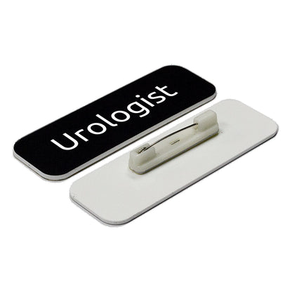 Urologist 1 x 3" Rounded Corner Name Badge | Medical Specialism Badges