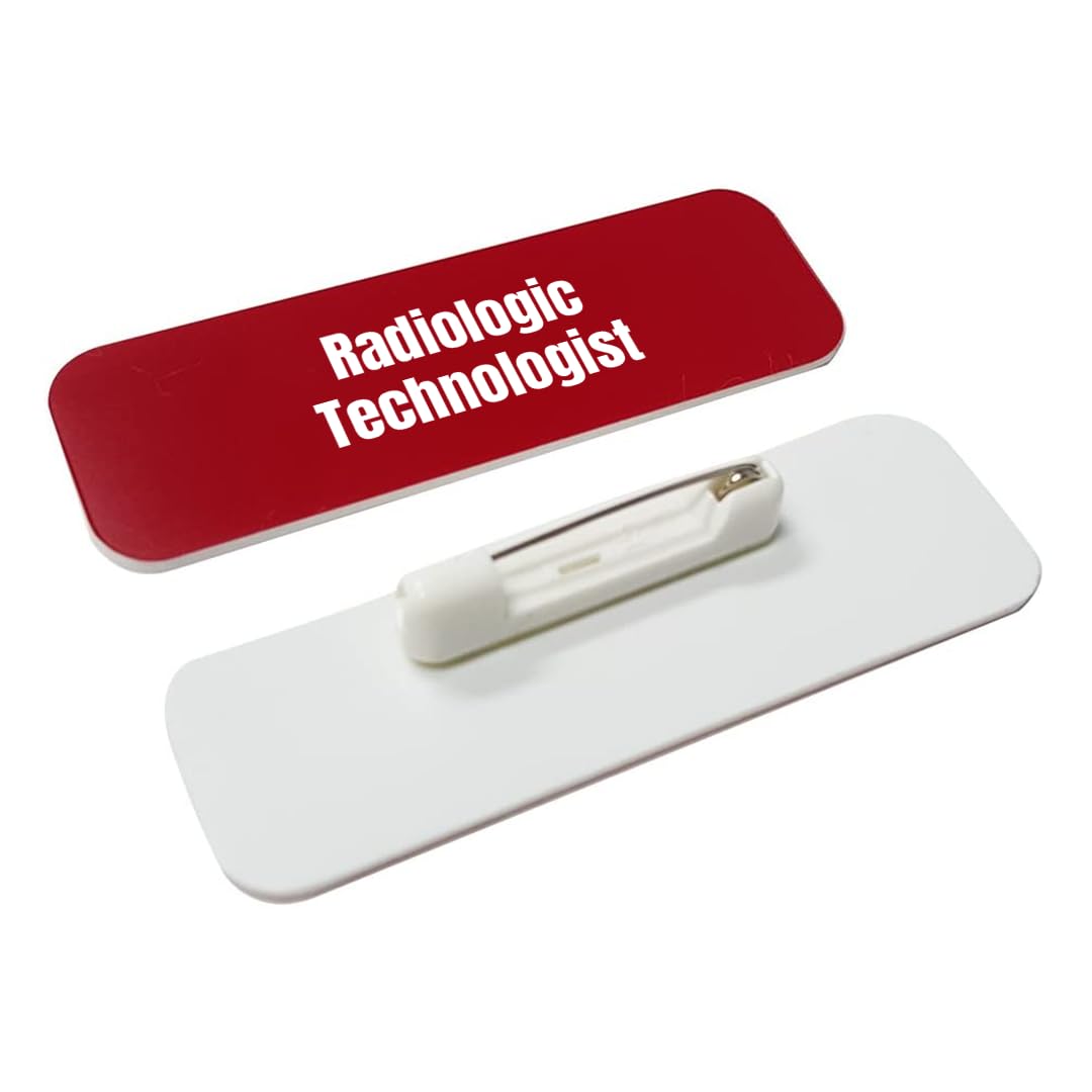 Radiologic Technologist 1 x 3" Rounded Corner Name Badge | Medical Specialism Badges