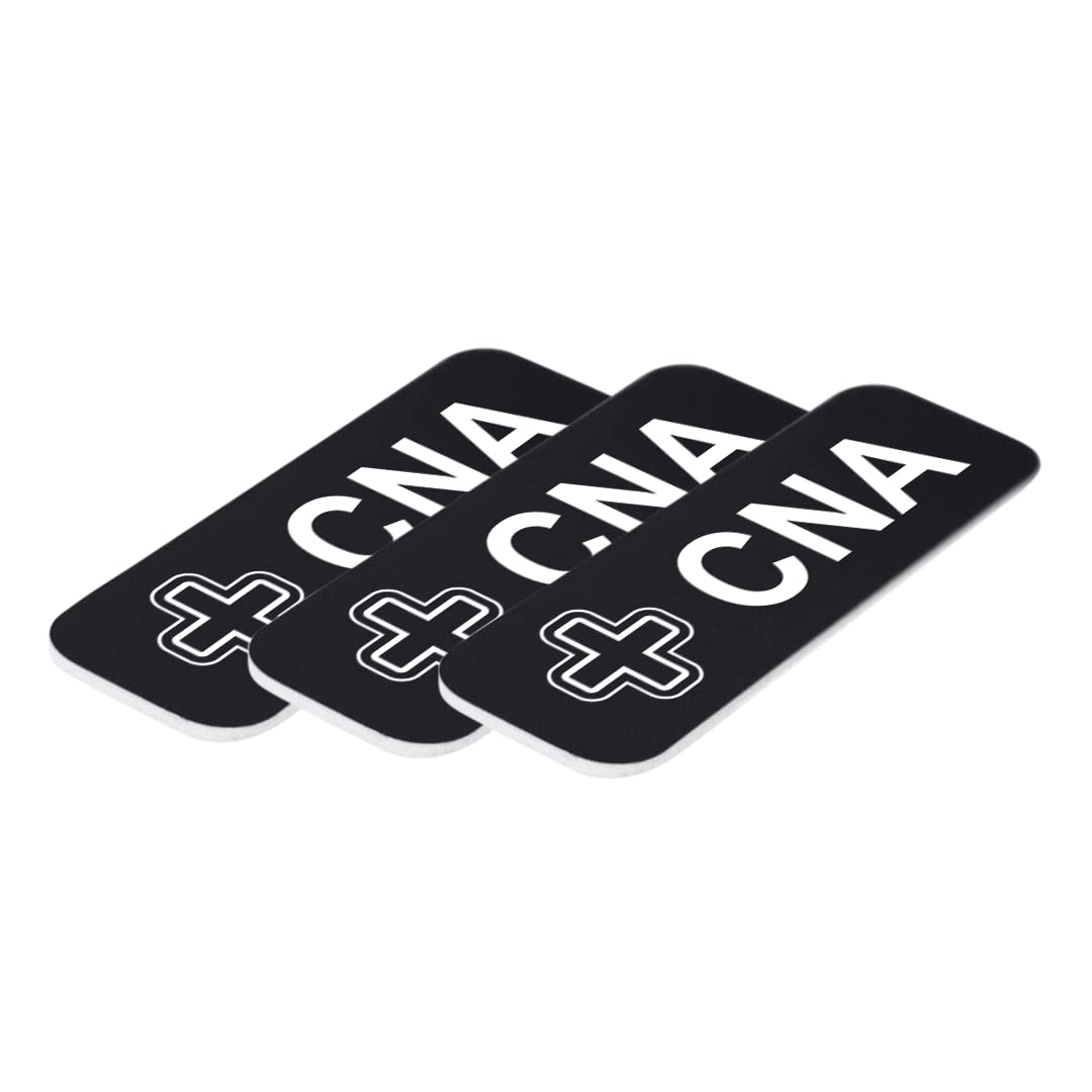 CNA 1 x 3" Name Tag/Badge, (3 Pack)