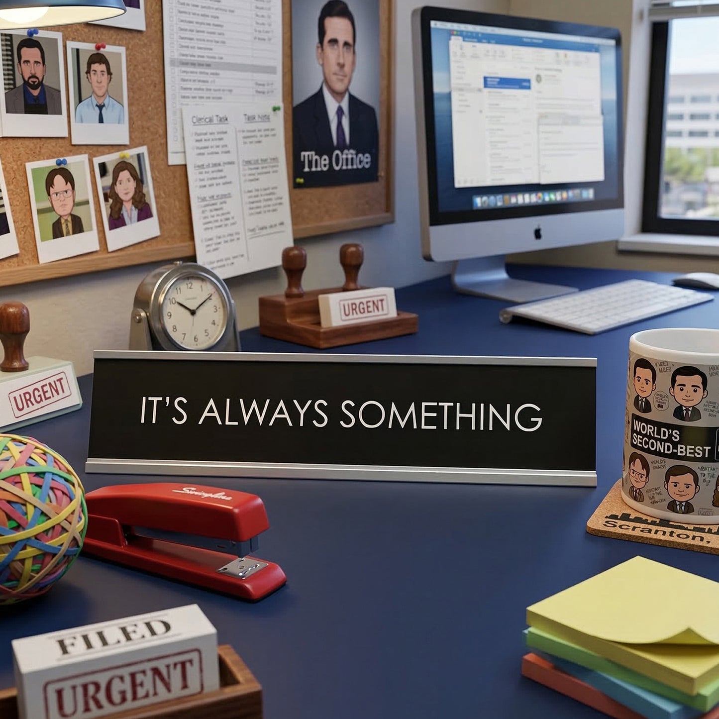 It'S Always Something Novelty Desk Sign