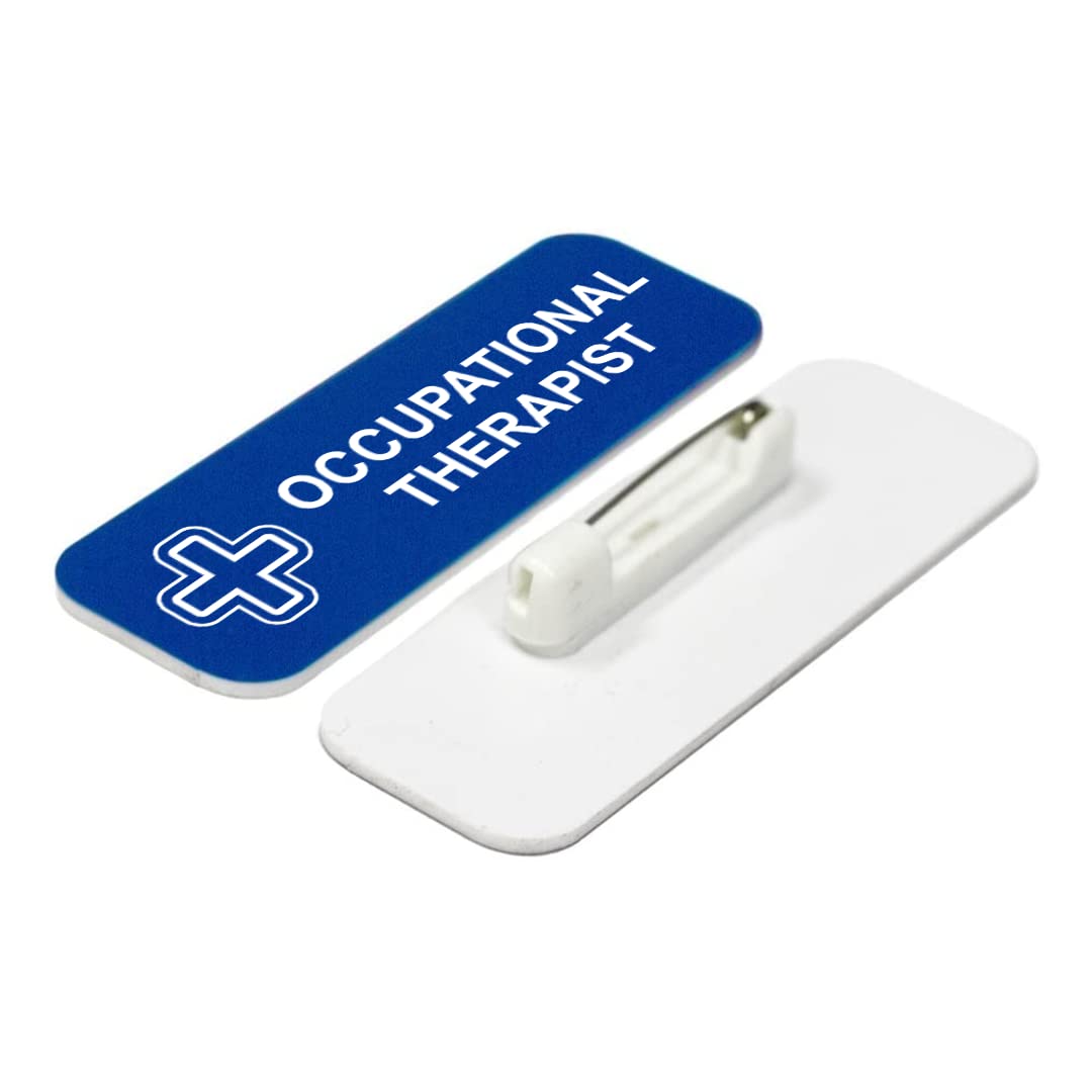 Occupational therapist 1 x 3" Name Tag/Badge, (3 Pack)