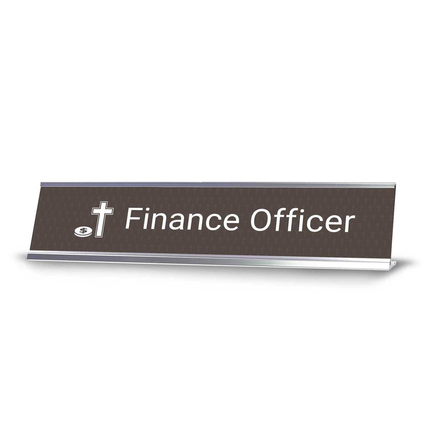 Church Office Staff Role Desk Signs 2 x 10" Plastic Desk Sign
