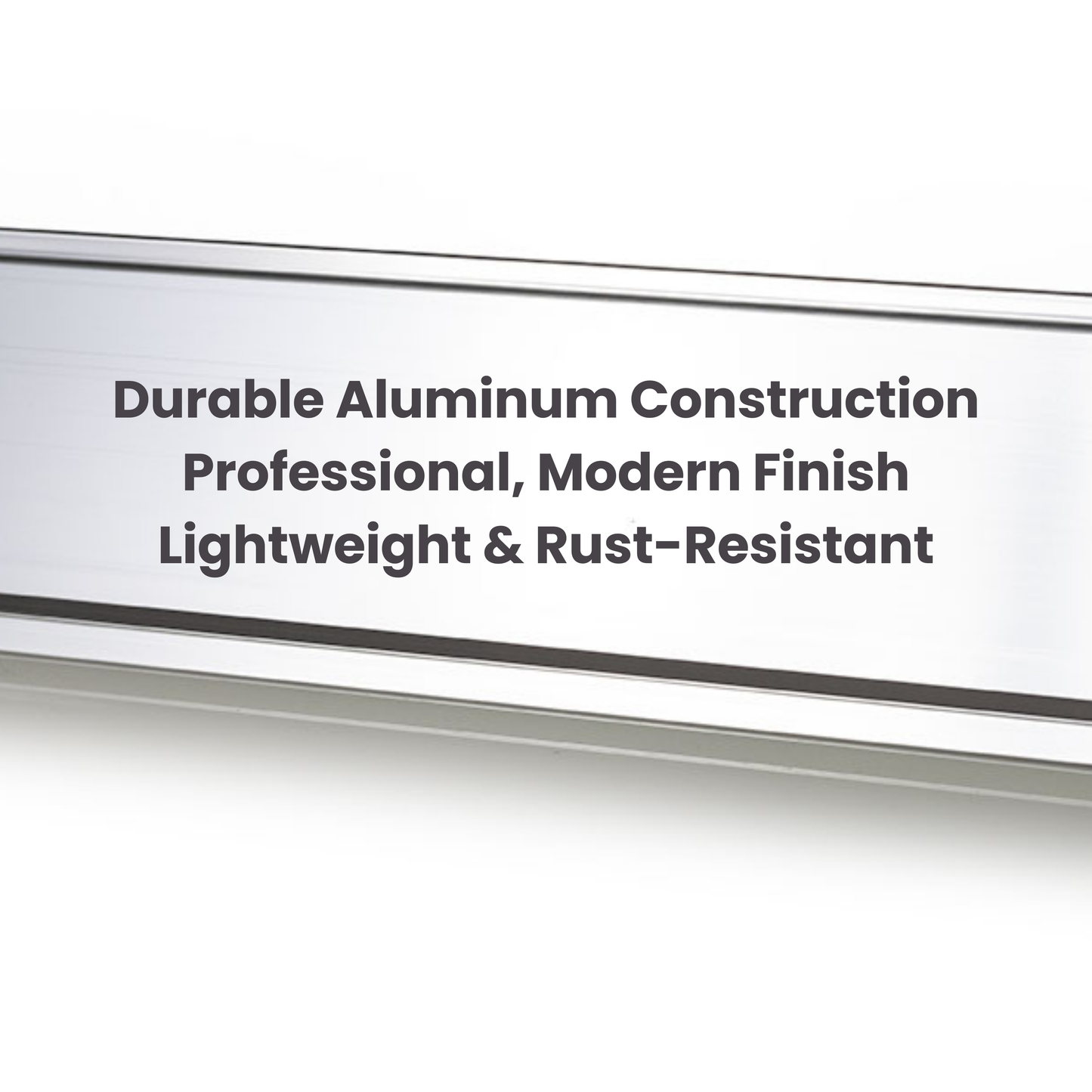Office Desk Name Plate Holder - 2" x 8" / 2" x 10"