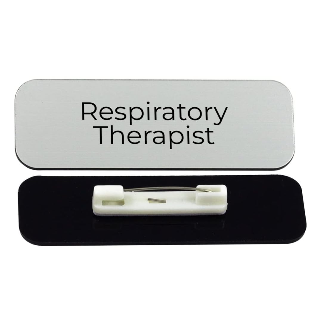 Respiratory Therapist 1 x 3" Rounded Corner Name Badge | Medical Specialism Badges