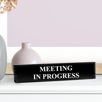 Meeting in Progress - Office Desk Accessories D?cor