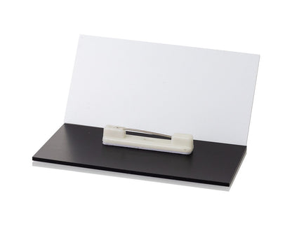 White 1-1/2" X 3" Name Tag / Badge Blanks with Pin - 10 Pack