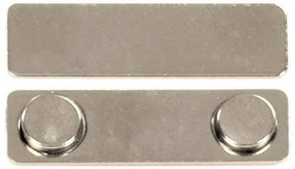Magnetic Name Badge Tag Fastener Backing with Adhesive