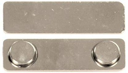 Magnetic Name Badge Tag Fastener Backing with Adhesive